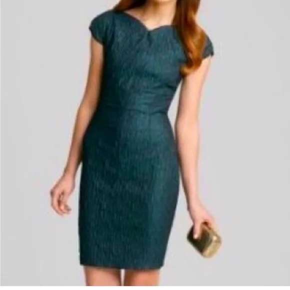 elie tahari green dress Bella Ribbed Dress – Elie Tahari